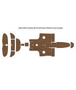 2003-2006 Yamaha AR SX 230 Swim Platform Cockpit Boat EVA Foam Teak Floo... - $17,609.98 MXN