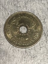 1955  Uncirculated Lebanon 2 1/2 Piastres - £1.58 GBP