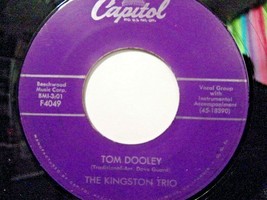 The Kingston Trio-Tom Dooley / Ruby Red-45rpm-1958-VG+ - £3.95 GBP