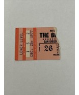 VINTAGE 12/26/1977 THE BEACH BOYS TICKET STUB - San Diego, CA Sports Arena - $469.78 MXN