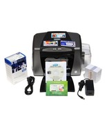 HID Fargo DTC1250e Single Sided ID Card Printer, Networkable with USB &amp; ... - $820.98 CAD