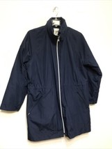 Style &amp; Company Women’s Coat Hooded  Raining Jacket Size 2X Blue - $18.49