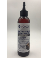 ISOPLUS BLACK CASTOR OIL &amp; COCONUT OIL &amp; HAIR SCALP THERAPY  4OZ. - $146.81 MXN