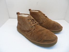 Ugg Men&#39;s 3236 Neumel Suede Wool Chukka Boot Chestnut Size 12M - £56.94 GBP