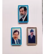 3x Saddam Hussein Souvenir Home decor magnet fridge multi color  - $458.60 MXN