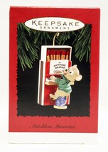VINTAGE 1996 Hallmark Keepsake Christmas Ornament Matchless Memories - £11.60 GBP