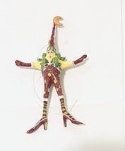 Dept 56 Krinkles Mini Christmas Ornament Star Woman Patience Brewster Retired - £19.10 GBP