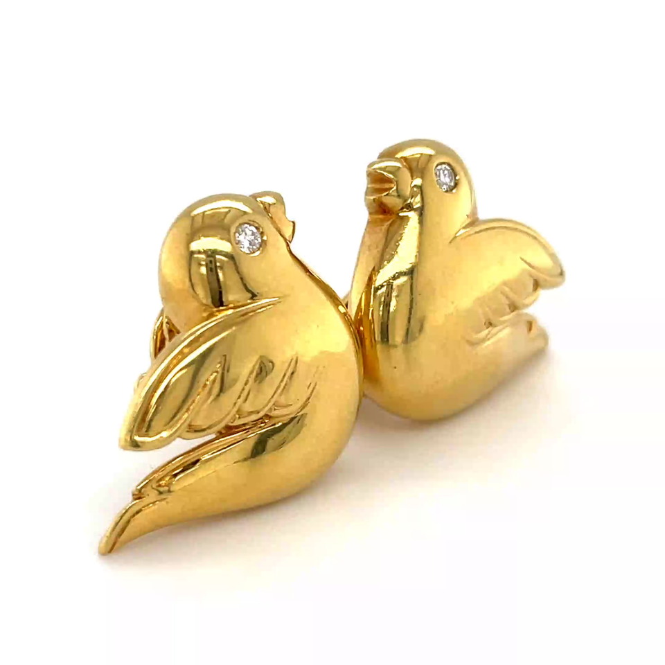 Authenticity Guarantee
Van Cleef & Arpels 18k Yellow Gold Vintage Dove Ear C... Item image 2
