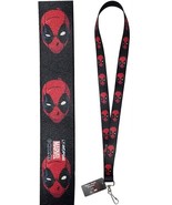 Marvel Deadpool Logo Stretchy LANYARD (1in Wide 22in Long) - $6.84 CAD