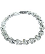 Vintage Napier Silver Tone Bracelet  7.5” - $483.55 MXN
