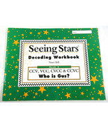 Seeing Stars Decoding Workbook Book 3 Who is Gus Phonics Spelling Nanci ... - $13.86