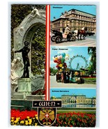 Vintage State Opera House Ferris Wheel Belvedere Palace Vienna Austrai P... - $9.62 CAD
