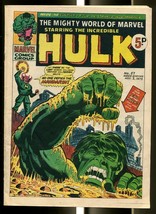 Mighty World Of Marvel #57 1973-HULK-FANTASTIC FOUR-KIRBY-UK Comic Fn - £40.05 GBP