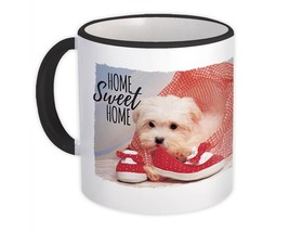 Lhasa Shoes Home Sweet Home : Gift Mug Dog Puppy Pet Funny Animal Cute - £12.78 GBP