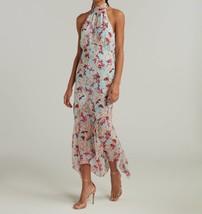 Saloni lila dress in Mulberry - size 4 - $244.53