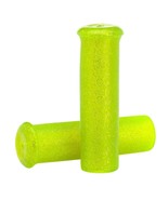 Metal Flake Sparkle Old Style Motorcycle Grips 7/8&quot; Yellow, 42-21125 Min... - $22.04 CAD