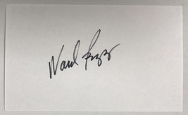 Wade Boggs Signed Autographed 3x5 Index Card - Baseball HOF - £15.98 GBP