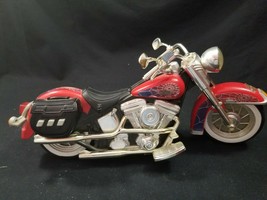 Vtg 1996 Empire SPIDER-MAN Harley Davidson Motorcycle Sixth Scale Soft Tail - £21.68 GBP