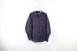 Vintage 90s Woolrich Womens Size XL Faded Country Primitive Flower Button Shirt - £31.76 GBP