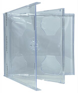 STANDARD Clear Double CD Jewel Case - $28.06 CAD+