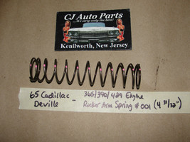 OEM 65 Cadillac Deville 365/390/429 Engine ROCKER ARM SPRING 4-31/32&quot;  #001 - £14.00 GBP