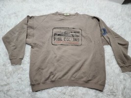 Phil Collins 1997 A Trip Into The Light XL Sweatshirt Ringspun Fleece Ma... - £28.24 GBP