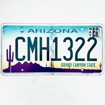 2021 United  States Arizona Grand Canyon Passenger License Plate CMH1322 - $225.96 MXN