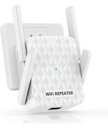 Wifi Extender Signal Booster, Internet Wireless Repeater For Home, 4 Ant... - $53.24 CAD