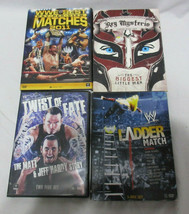 Huge Lot of 4 Unique WWE Wrestling DVD Collection Mysterio TL2 PPV Ladder Hardy - £14.09 GBP