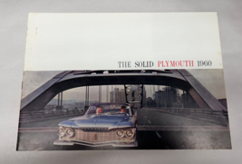 1960 Plymouth Dealer Brochure The Solid Plymouth - £10.68 GBP