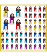 50 Pcs Jesus Toys Little Jesus Figurine Miniature Doll Tiny Christian Fi... - $22.78