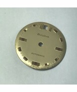 Bulova Automatic Watch Dial 18mm Ladies Round Gold - €12,54 EUR