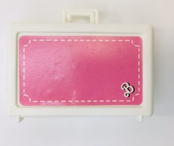 Vintage 1984 Day to Night Barbie Briefcase Replacement 7929 Pink White - £9.58 GBP