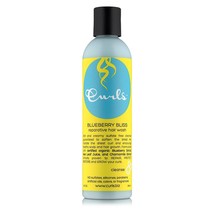 Curls Reparative Hair Wash Cleanse Blueberry Bliss Curly &amp; Wavy Hair 8 Ounces - £9.42 GBP