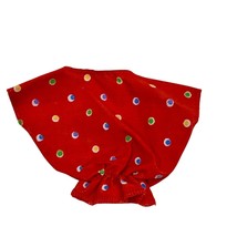 Barbie 1987 Bright and Breezy #4532 Polka Dot Red Blouse Top - $4.80