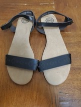 So Authentic American Heritage Ocean Black Geomentric Sandals Size 9.5 New  - $12.95