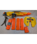NERF Stampede ECS w/ Attachments, 3 18 Dart Clips, Tactical Light Face S... - $39.55