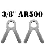 3/8&quot; AR500 Steel Shooting Target 3/4&quot; EMT Conduit Pipe Stand Bracket Mou... - $541.61 MXN