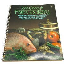 John Clancy&#39;s Fish Cookery Cookbook Recipes Broiling Poaching Sauces 1979 - $21.88