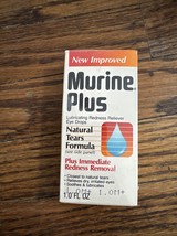 Vintage 1994 Murine Plus Natural Tears Formula Eye Drops 1oz - $24.75