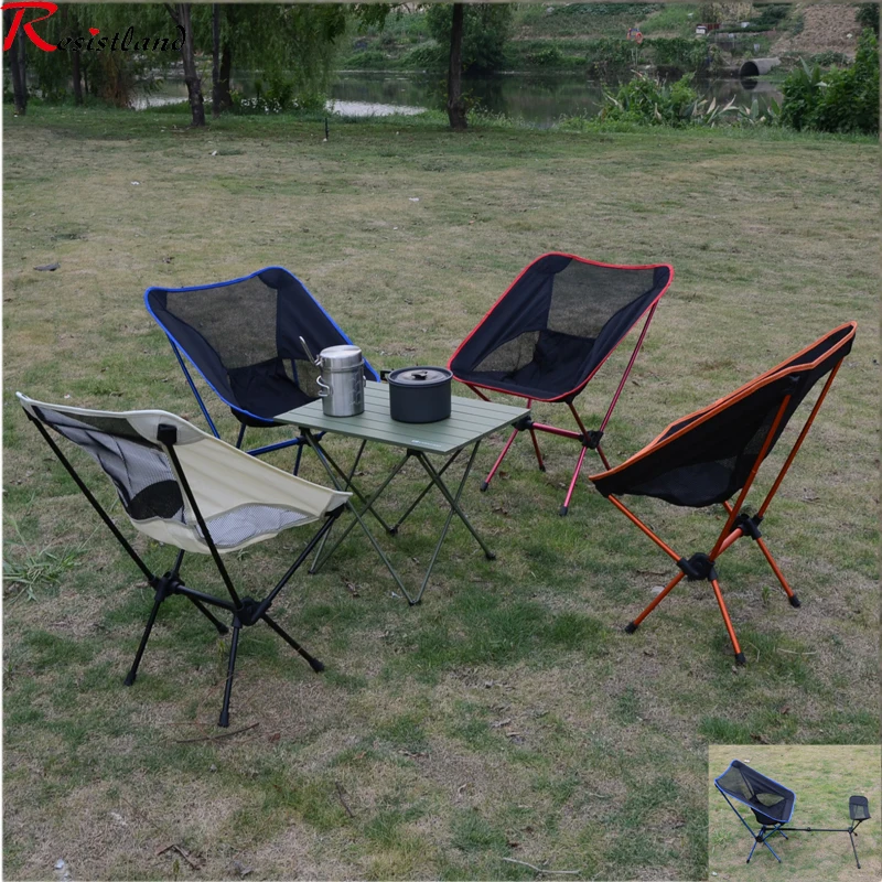 High Strength Aluminium Alloy Light Folding Fishing Chair  Outdoor Camping - £35.45 GBP+