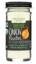 Frontier Co Op, Organic Onion Powder, 2.10oz, Ground, no salt, spice - £11.73 GBP