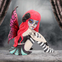 Nemesis Now Valentina Sugar Skull Fairy Ornament Ornament 10cm - £25.58 GBP