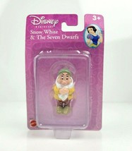 Vintage Snow White &amp; the Seven Dwarfs Action Figure Bashful Mattel 2001 NEW - £7.98 GBP