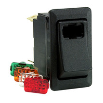 Cole Hersee Lighted Rocker Switch SPST On-Off 4 Blade - $36.23