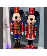 New 5ft Mickey And Minnie Mouse LED Nutcracker Pair - 2025 Sealed Boxes - €422,56 EUR