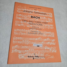 Bach Two and Three Part Inventions Edited by Hans Bischoff Kalmus Piano 3044 - £10.05 GBP