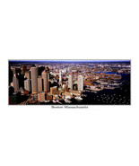 USA Massachusetts, Boston City, View of an Urban Skyline  Panoramic Phot... - €29,96 EUR+