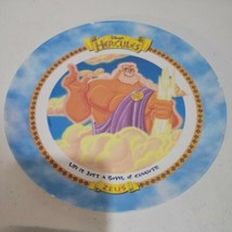 Vintage 1997 Mcdonalds Disney Hercules Collector Plastic Plate Melamine Zeus - £7.48 GBP