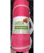 Garden Party Picnic Blanket Water Resistant Shell Fabric Picnic Blanket ... - $234.79 MXN